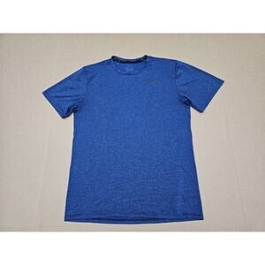 Nike Dri-Fit Training Shirt Royal Blue Men's Medium AR0196-451 Athletic Workout
